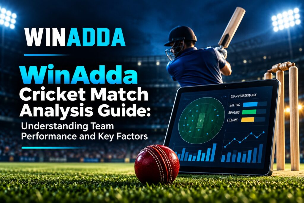 WinAdda Cricket Match Analysis Guide: Understanding Team Performance and Key Factors